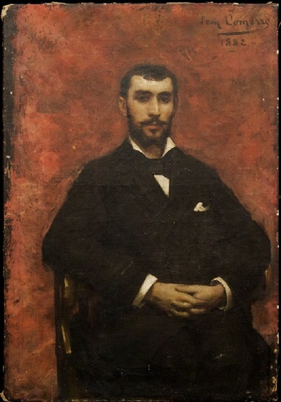 Portrait of Young Man, 1882, by Leon Comerre (1850-1916) ***PORTRAIT FOR SALE***  ***CONTACT GALLERY***  VILLA NUOVA FINE ARTS, BRATISLAVA, SLOVAKIA   PRICE: 2900 € 